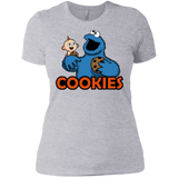 T-Shirts Heather Grey / X-Small Cookies Women's Premium T-Shirt