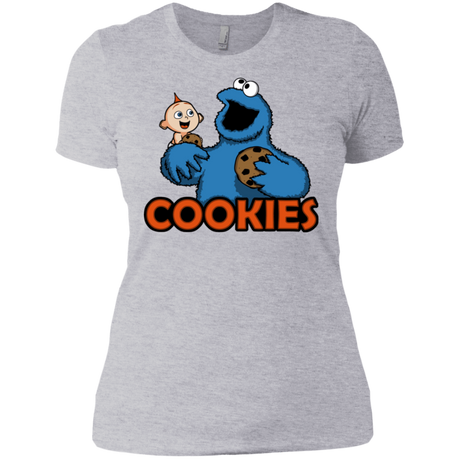T-Shirts Heather Grey / X-Small Cookies Women's Premium T-Shirt