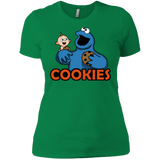 T-Shirts Kelly Green / X-Small Cookies Women's Premium T-Shirt