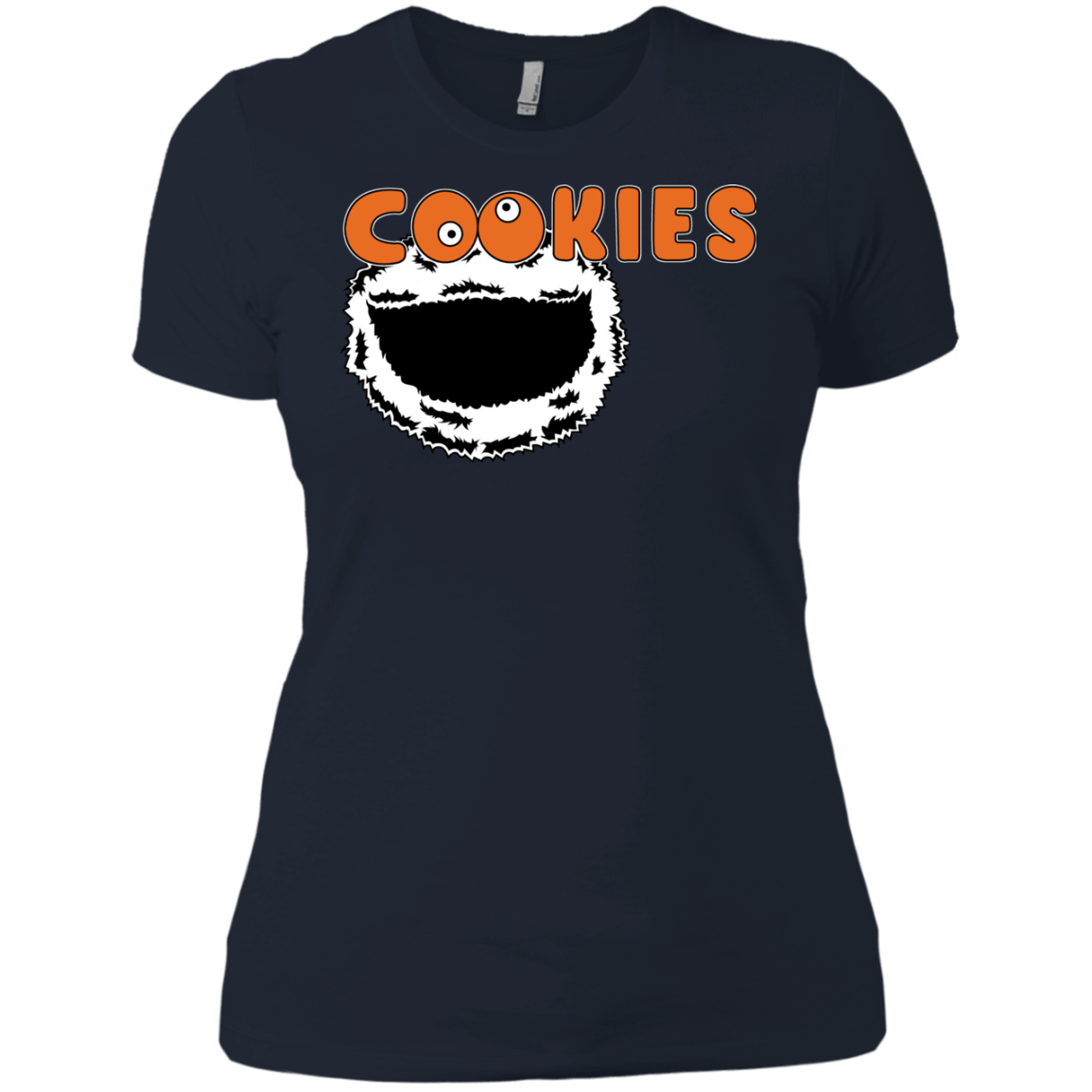 T-Shirts Midnight Navy / X-Small Cookies! Women's Premium T-Shirt