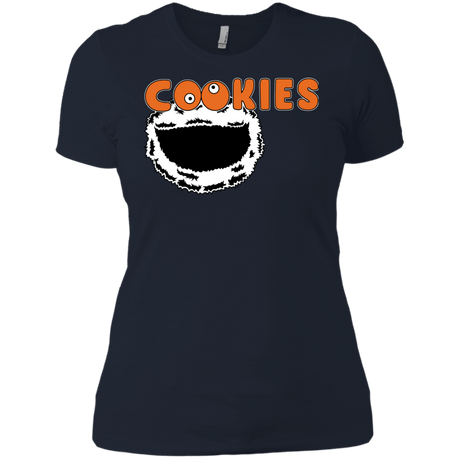 T-Shirts Midnight Navy / X-Small Cookies! Women's Premium T-Shirt