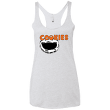 T-Shirts Heather White / X-Small Cookies! Women's Triblend Racerback Tank