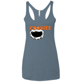 T-Shirts Indigo / X-Small Cookies! Women's Triblend Racerback Tank
