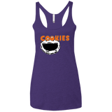T-Shirts Purple Rush / X-Small Cookies! Women's Triblend Racerback Tank