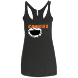 T-Shirts Vintage Black / X-Small Cookies! Women's Triblend Racerback Tank