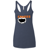 T-Shirts Vintage Navy / X-Small Cookies! Women's Triblend Racerback Tank