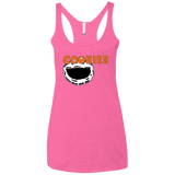 T-Shirts Vintage Pink / X-Small Cookies! Women's Triblend Racerback Tank