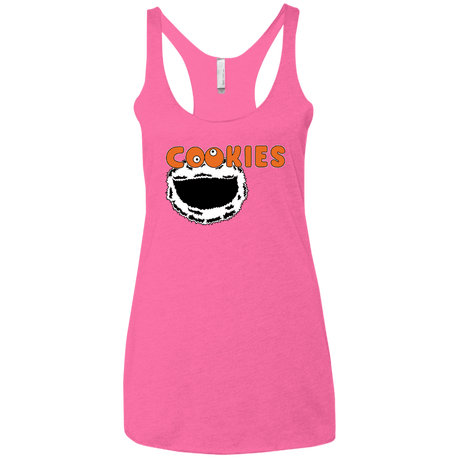 T-Shirts Vintage Pink / X-Small Cookies! Women's Triblend Racerback Tank