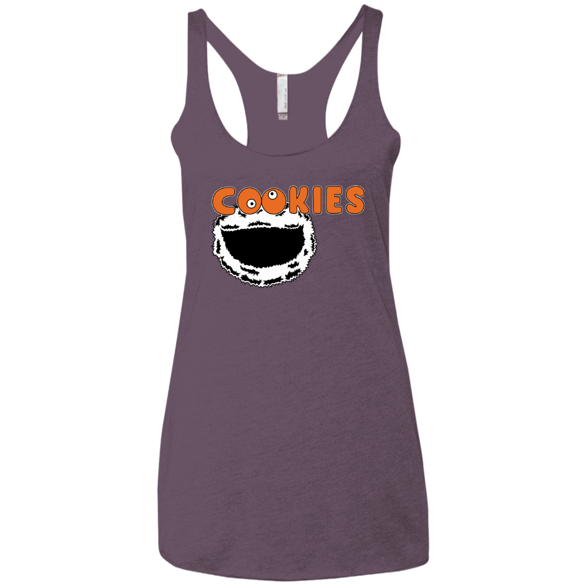 T-Shirts Vintage Purple / X-Small Cookies! Women's Triblend Racerback Tank