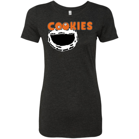 T-Shirts Vintage Black / S Cookies! Women's Triblend T-Shirt