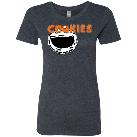 T-Shirts Vintage Navy / S Cookies! Women's Triblend T-Shirt