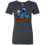 T-Shirts Vintage Navy / S Cookies Women's Triblend T-Shirt