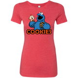 T-Shirts Vintage Red / S Cookies Women's Triblend T-Shirt