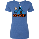 T-Shirts Vintage Royal / S Cookies Women's Triblend T-Shirt