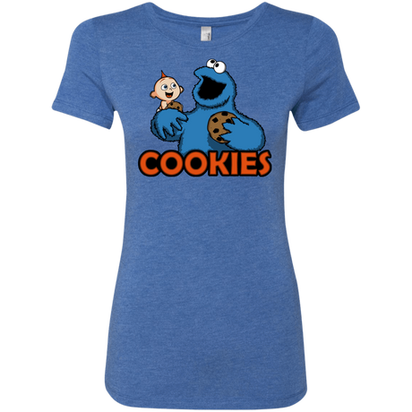 T-Shirts Vintage Royal / S Cookies Women's Triblend T-Shirt