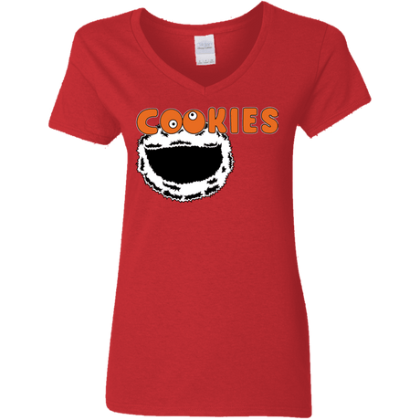 Cookies! Women's V-Neck T-Shirt