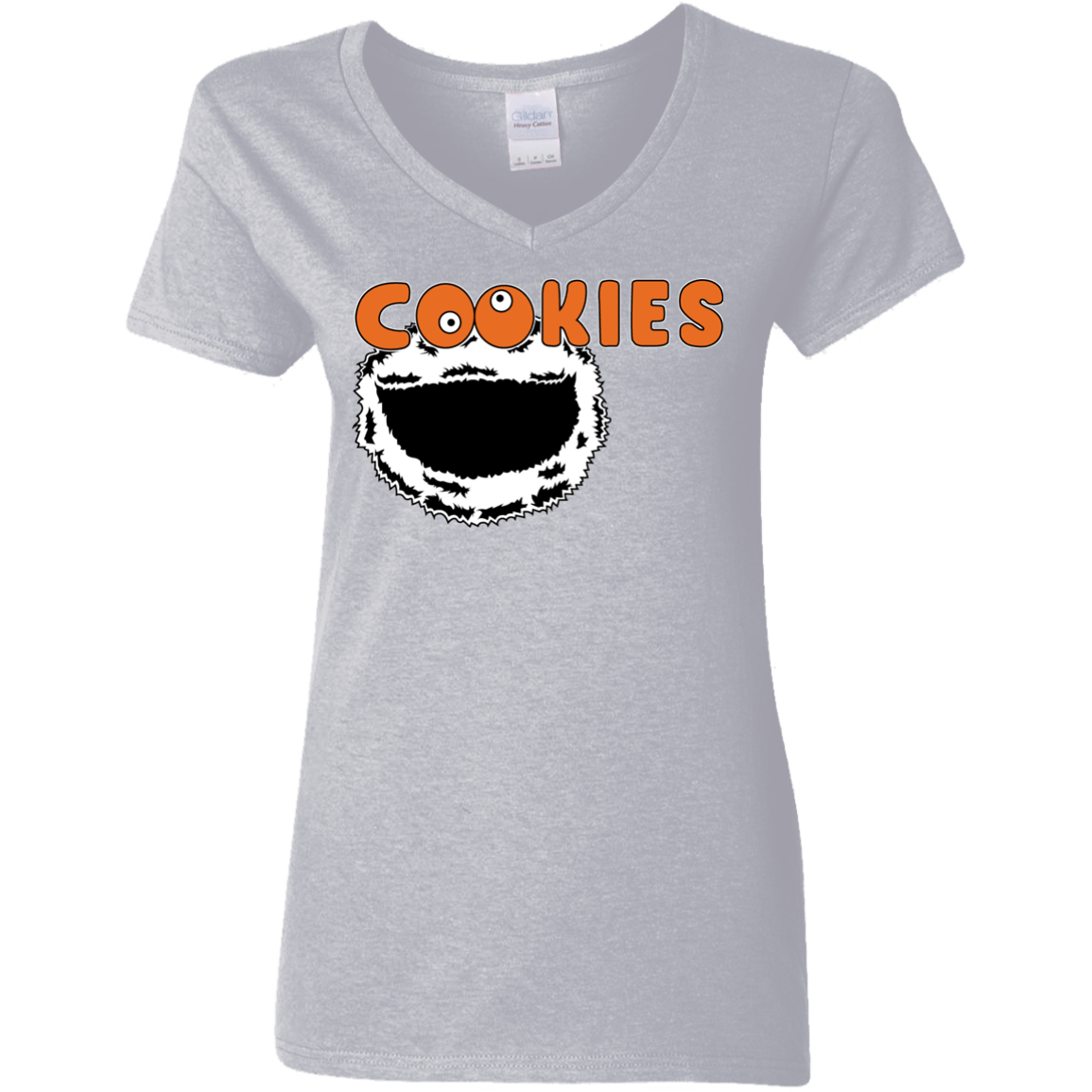 T-Shirts Sport Grey / S Cookies! Women's V-Neck T-Shirt