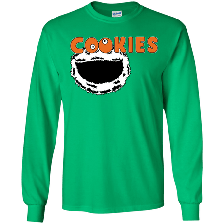 T-Shirts Irish Green / YS Cookies! Youth Long Sleeve T-Shirt