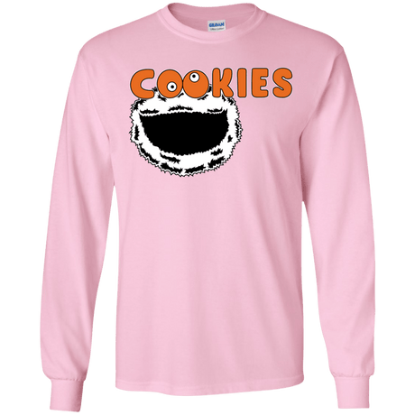 T-Shirts Light Pink / YS Cookies! Youth Long Sleeve T-Shirt