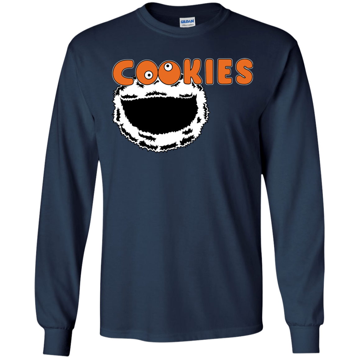 T-Shirts Navy / YS Cookies! Youth Long Sleeve T-Shirt