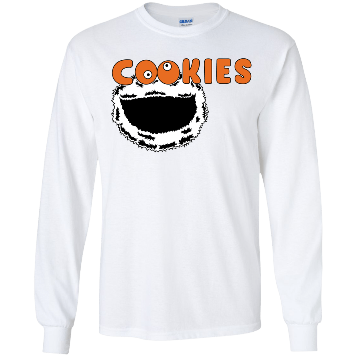 T-Shirts White / YS Cookies! Youth Long Sleeve T-Shirt