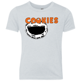 T-Shirts Heather White / YXS Cookies! Youth Triblend T-Shirt