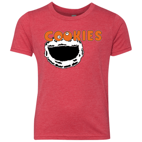 T-Shirts Vintage Red / YXS Cookies! Youth Triblend T-Shirt
