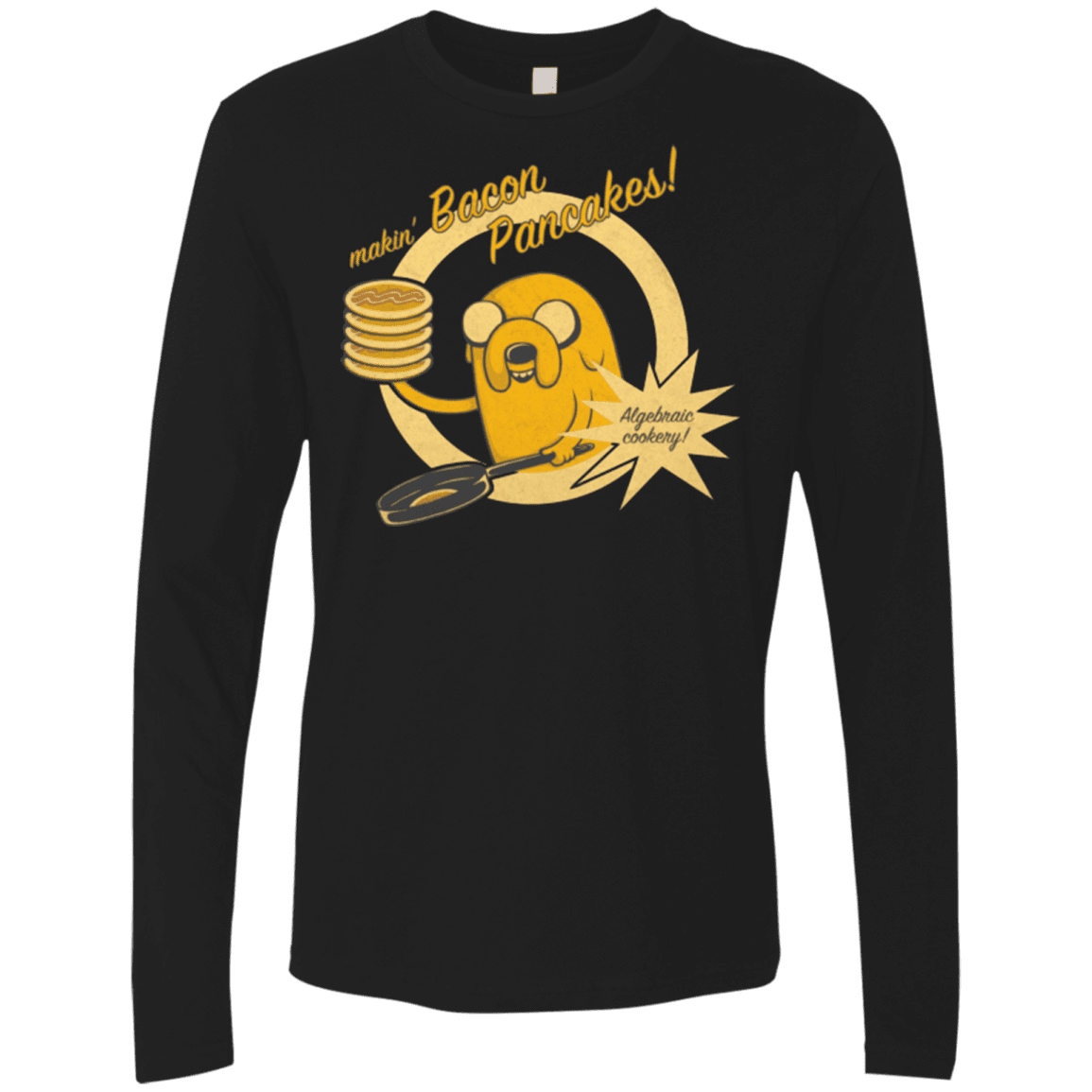 T-Shirts Black / Small Cooking Time Men's Premium Long Sleeve