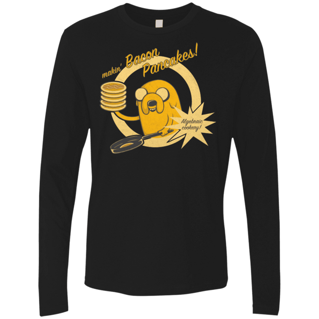 T-Shirts Black / Small Cooking Time Men's Premium Long Sleeve