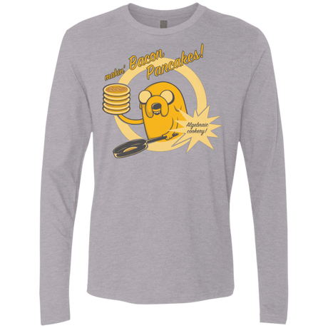 T-Shirts Heather Grey / Small Cooking Time Men's Premium Long Sleeve