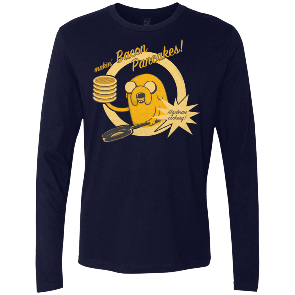 T-Shirts Midnight Navy / Small Cooking Time Men's Premium Long Sleeve