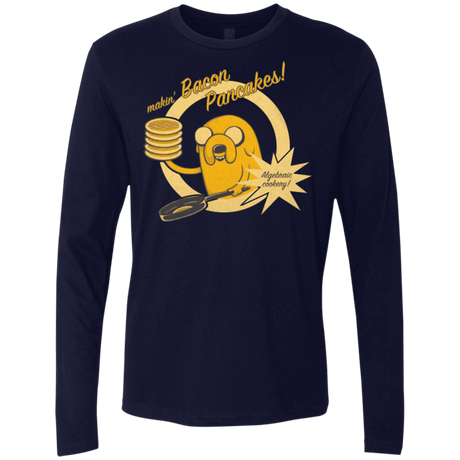 T-Shirts Midnight Navy / Small Cooking Time Men's Premium Long Sleeve