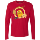 T-Shirts Red / Small Cooking Time Men's Premium Long Sleeve