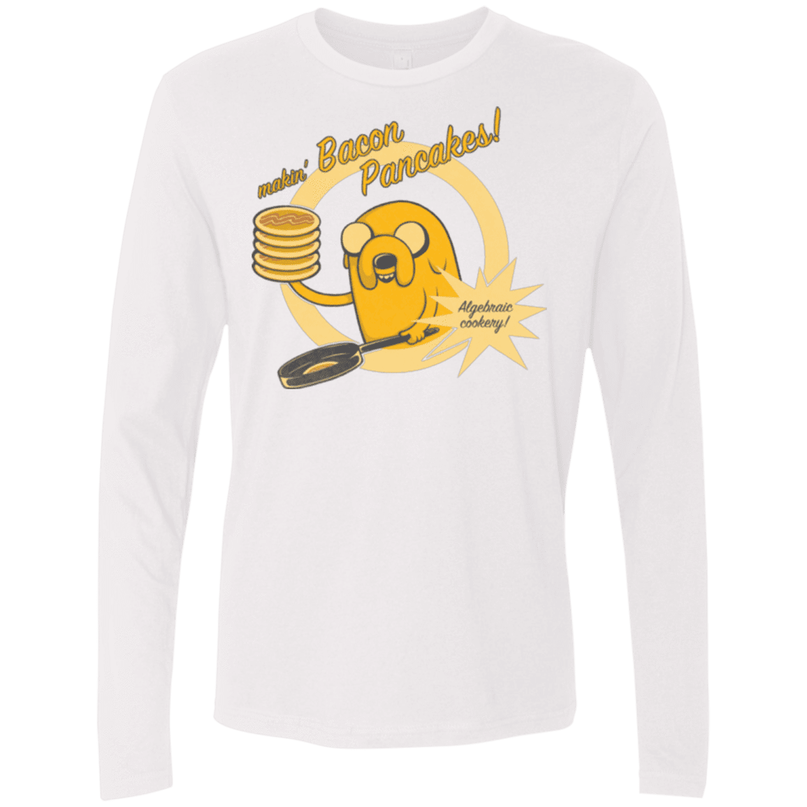 T-Shirts White / Small Cooking Time Men's Premium Long Sleeve