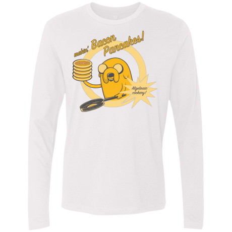 T-Shirts White / Small Cooking Time Men's Premium Long Sleeve