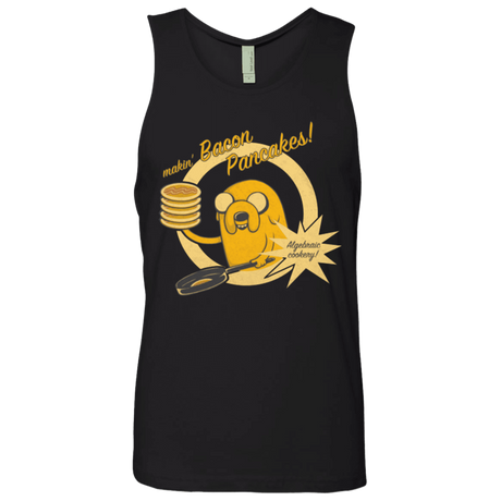 T-Shirts Black / Small Cooking Time Men's Premium Tank Top