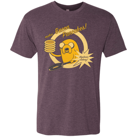 T-Shirts Vintage Purple / Small Cooking Time Men's Triblend T-Shirt