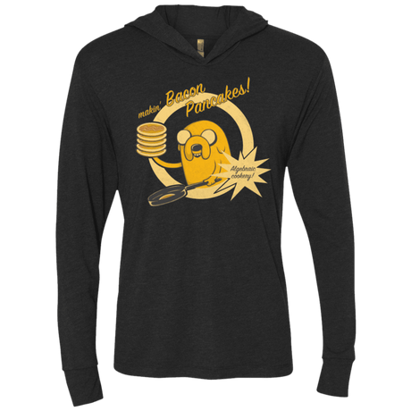 T-Shirts Vintage Black / X-Small Cooking Time Triblend Long Sleeve Hoodie Tee