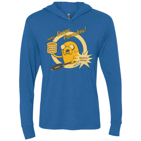 T-Shirts Vintage Royal / X-Small Cooking Time Triblend Long Sleeve Hoodie Tee