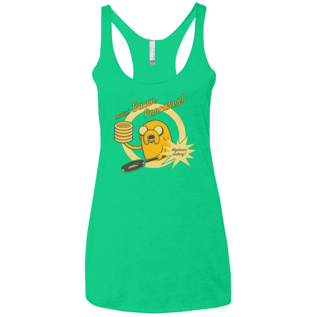 T-Shirts Envy / X-Small Cooking Time Women's Triblend Racerback Tank