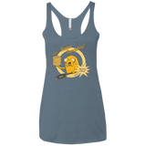 T-Shirts Indigo / X-Small Cooking Time Women's Triblend Racerback Tank