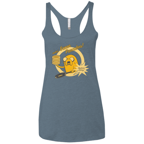 T-Shirts Indigo / X-Small Cooking Time Women's Triblend Racerback Tank
