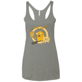 T-Shirts Venetian Grey / X-Small Cooking Time Women's Triblend Racerback Tank