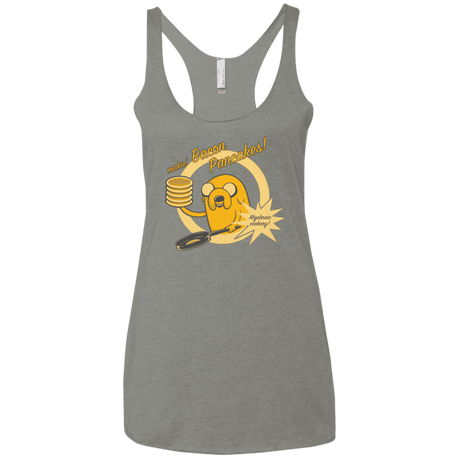 T-Shirts Venetian Grey / X-Small Cooking Time Women's Triblend Racerback Tank