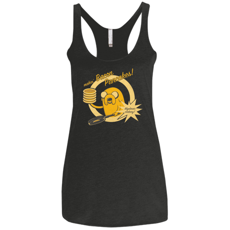 T-Shirts Vintage Black / X-Small Cooking Time Women's Triblend Racerback Tank