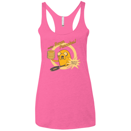 T-Shirts Vintage Pink / X-Small Cooking Time Women's Triblend Racerback Tank