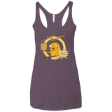 T-Shirts Vintage Purple / X-Small Cooking Time Women's Triblend Racerback Tank