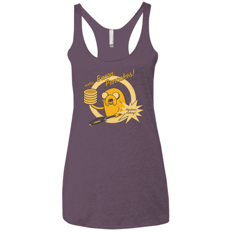 T-Shirts Vintage Purple / X-Small Cooking Time Women's Triblend Racerback Tank
