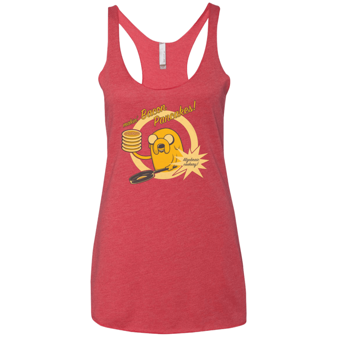 T-Shirts Vintage Red / X-Small Cooking Time Women's Triblend Racerback Tank