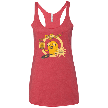 T-Shirts Vintage Red / X-Small Cooking Time Women's Triblend Racerback Tank